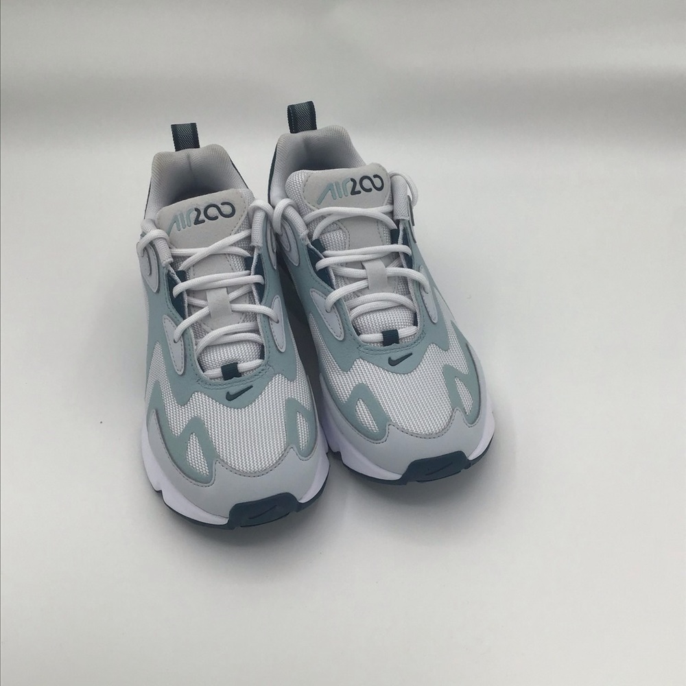 Nike Air Max 200 Pure Platinum Turquoise Sneakers CU4920-001 New Without Box